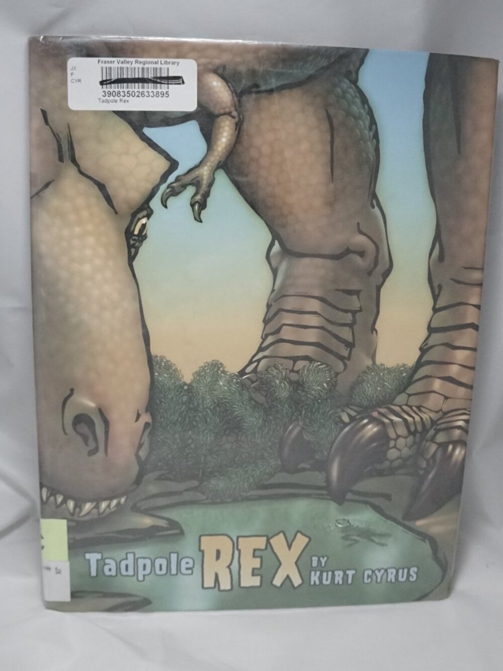 Tadpole Rex Kurt Cyrus Hardcover Dinosaur Picture Book Ex-Library